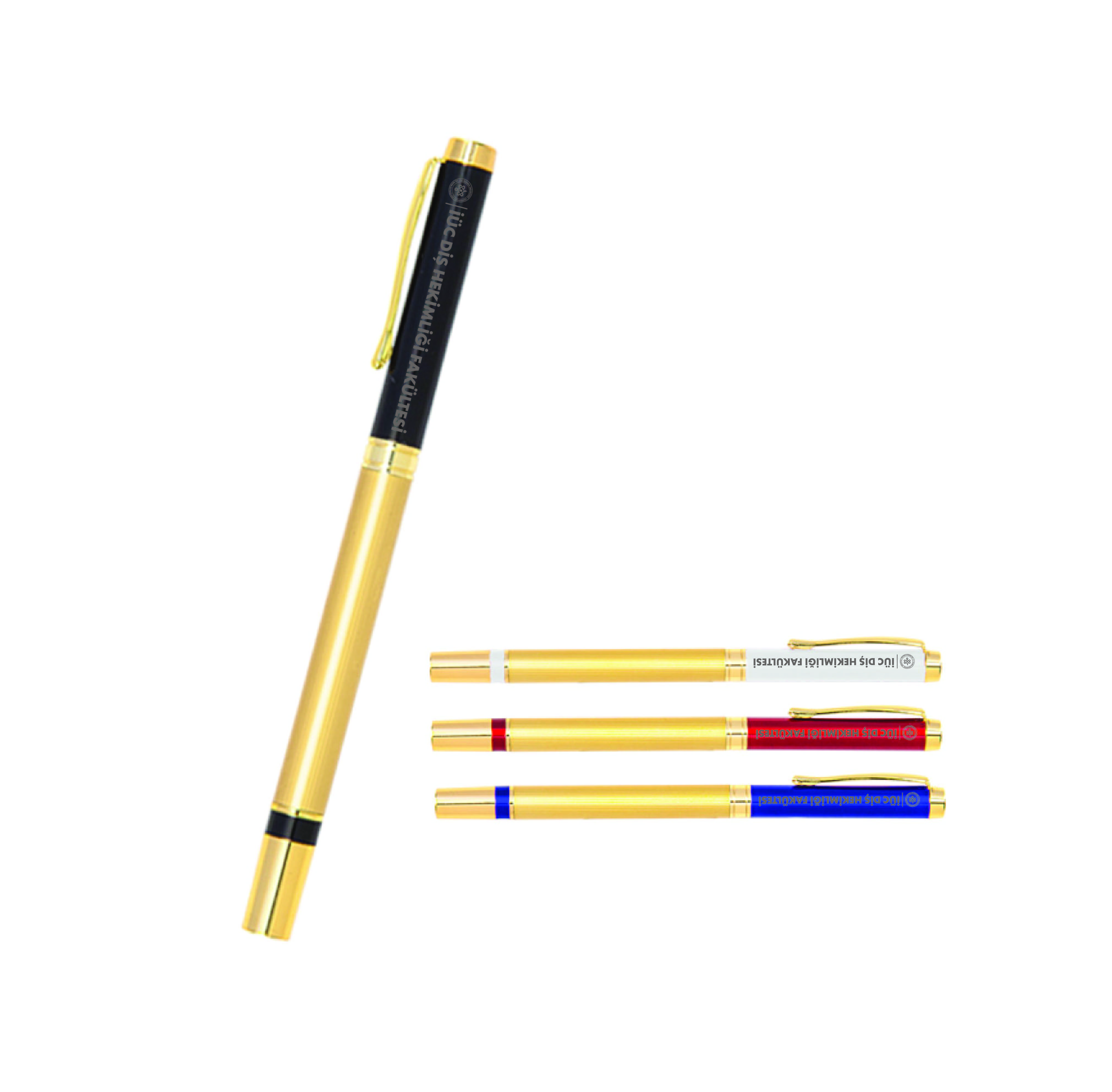 İÜC Dis Hekimligi Fakültesi Metal Tükenmez Kalem Model 7