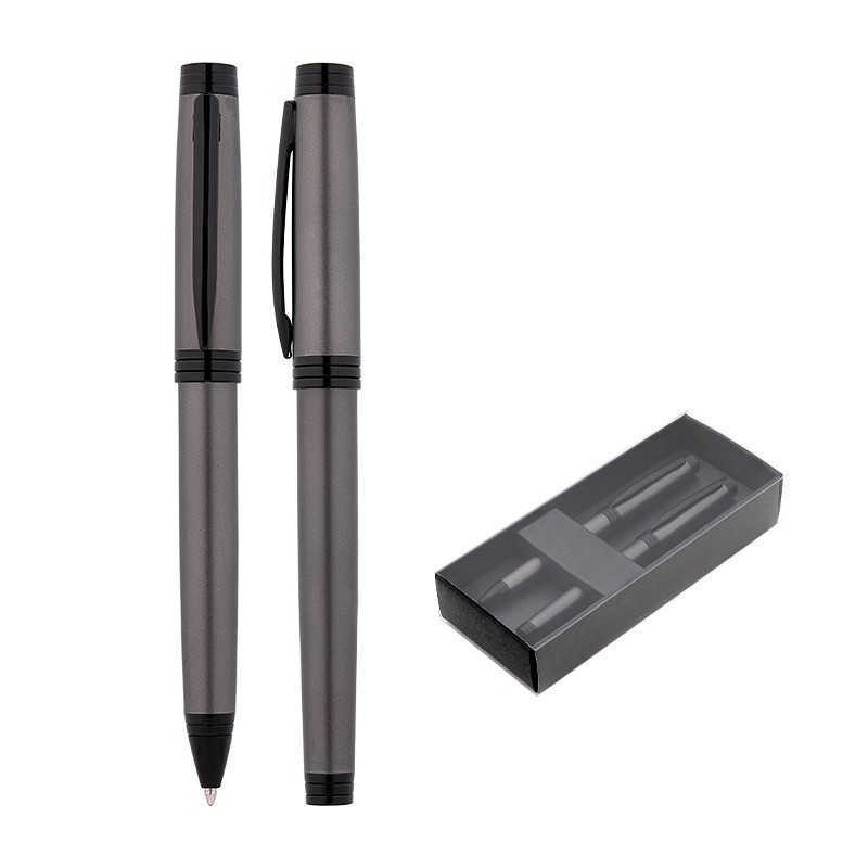 KP02123-0188 Metal Roller & Tükenmez Kalem Seti