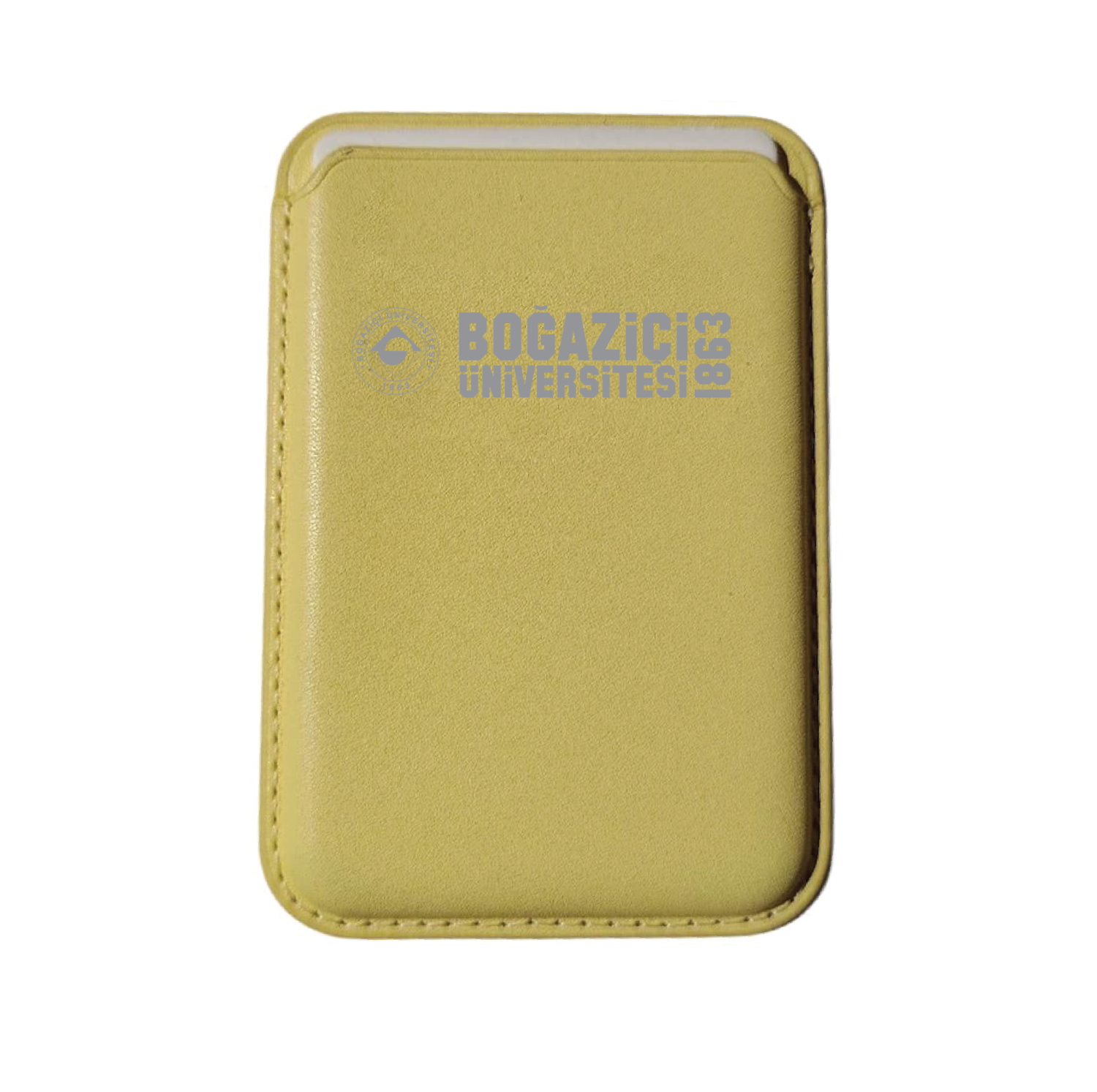 Boğaziçi Üniversitesi MagSafe Kartlık sarı