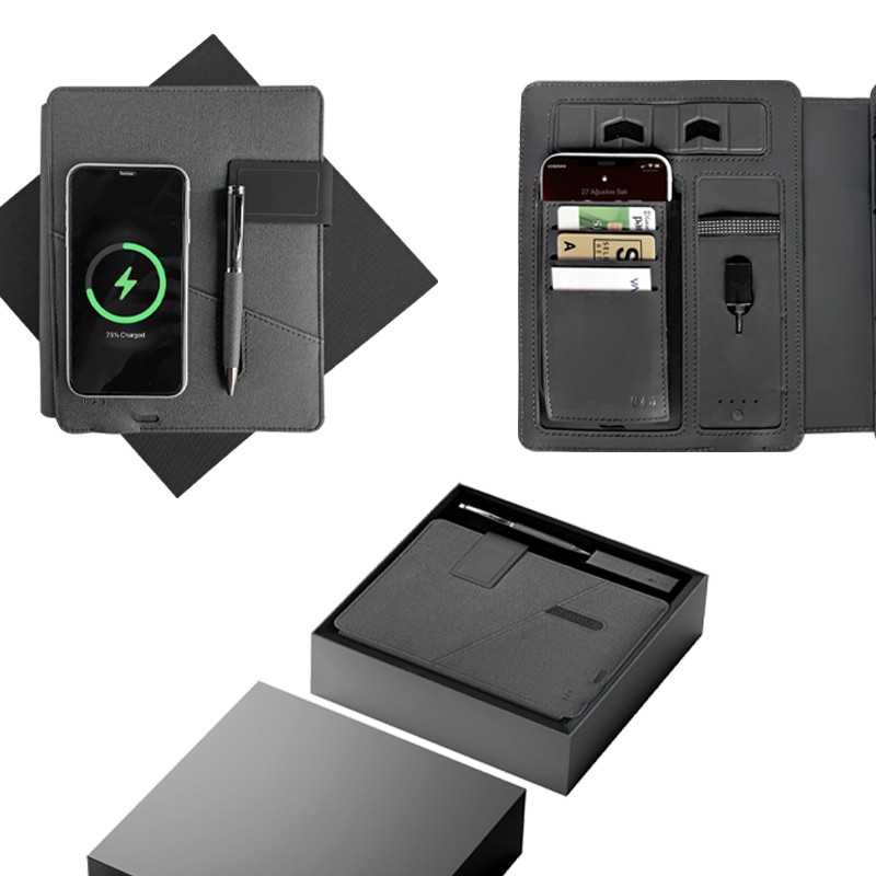 KP02114-0003 Premıum Powerbank Organizer Hediyelik Set