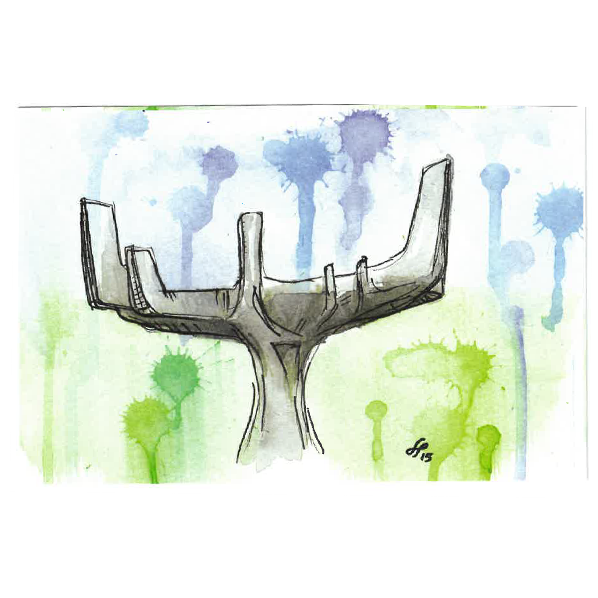 Bilim Ağacı - Kartpostal